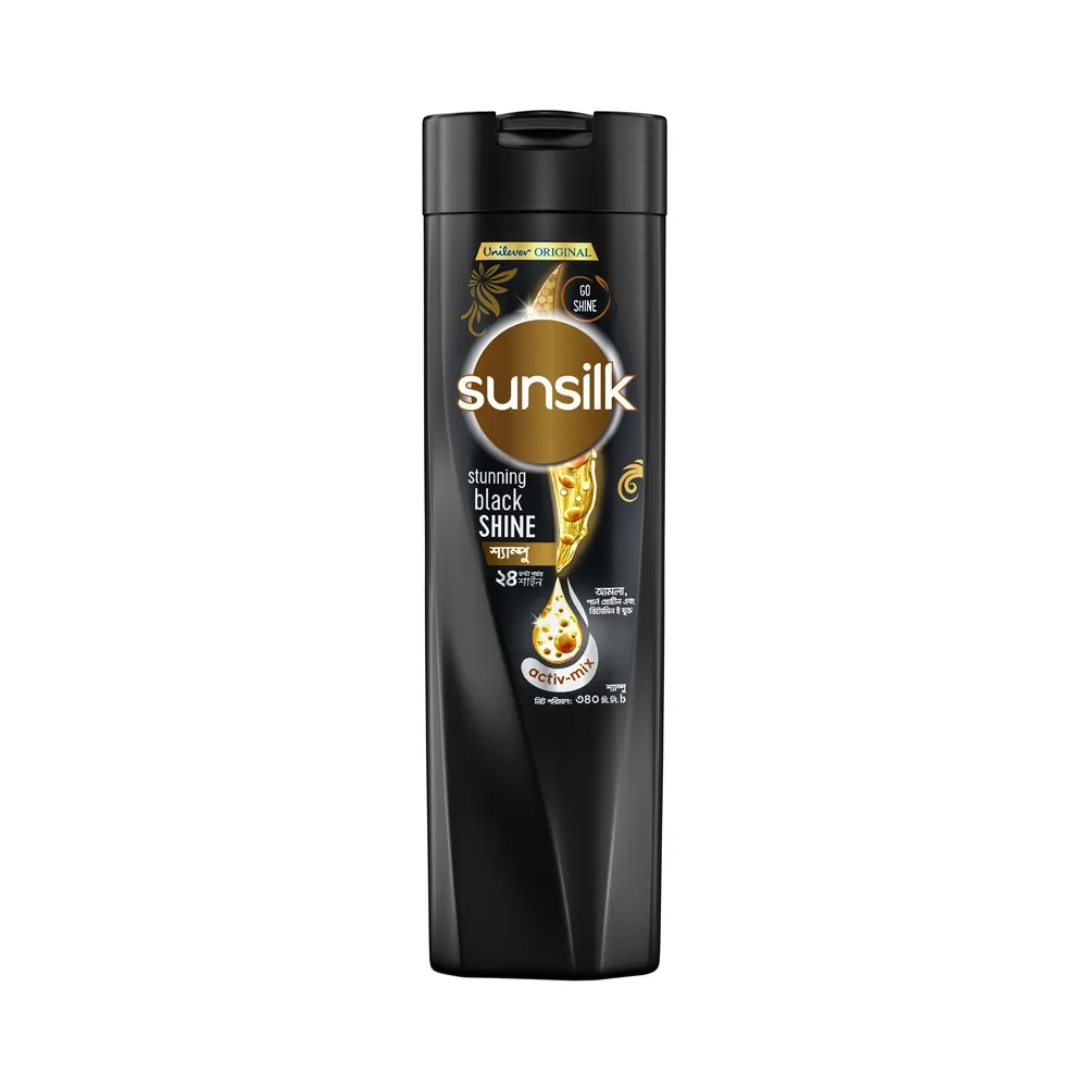 Sunsilk Balck 325ml / サンシルクブラック325ML / সানসিল্ক ব্ল্যাক ৩২৫মিলি