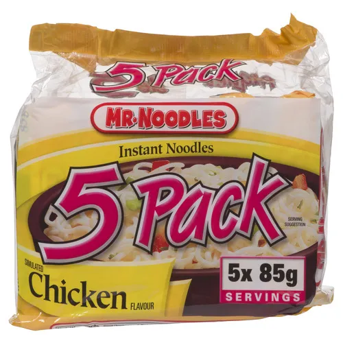 MR noodles Chicken 5 pack / ミスターヌードルチキン5パック / মি. নুডলস চিকেন ৫ প্যাক