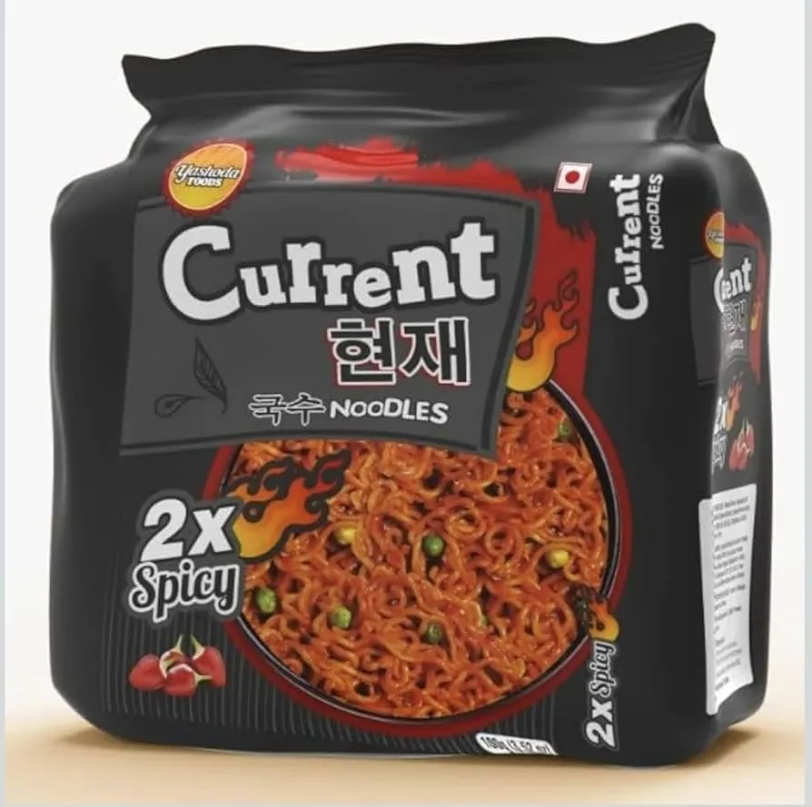 Current Black noodles 5 pack / カレントブラックヌードル5パック / কারেন্ট ব্ল্যাক নুডলস ৫ প্যাক