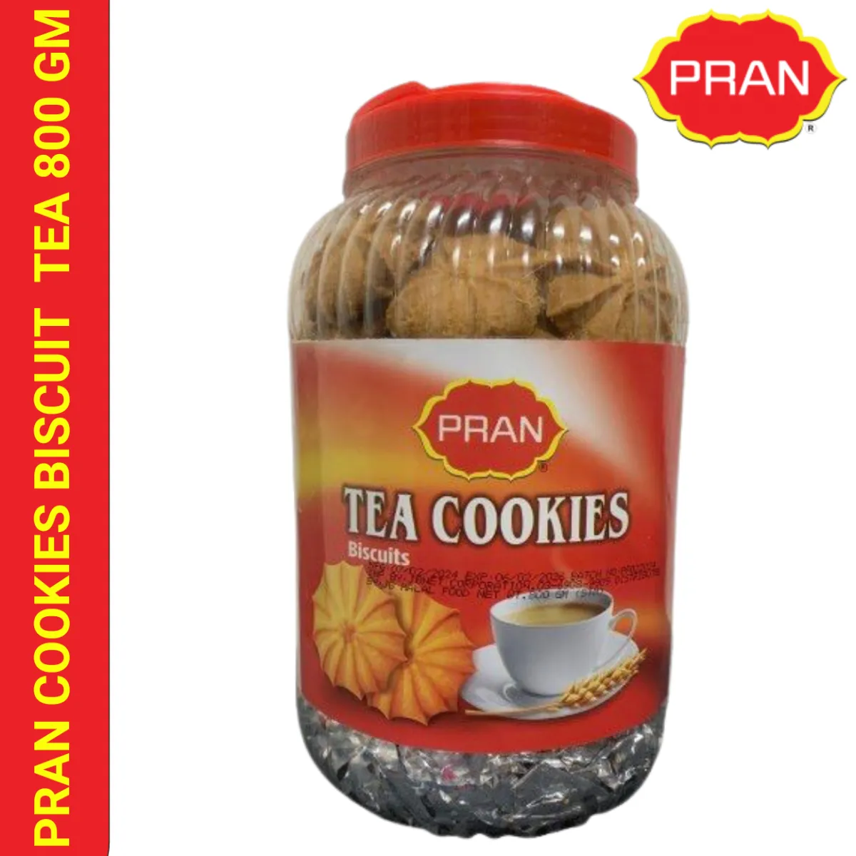 Pran Cookies tea 800 / プランクッキーティー800 / প্রাণ কুকিজ চা ৮০০গ্রাম