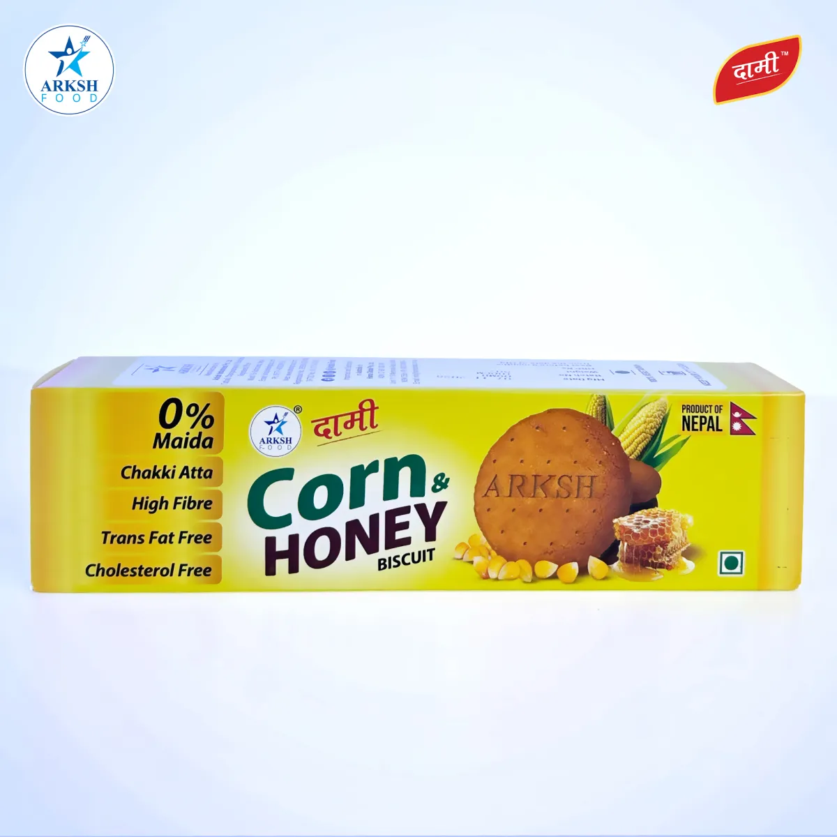 Corn honey biscuit-arksh