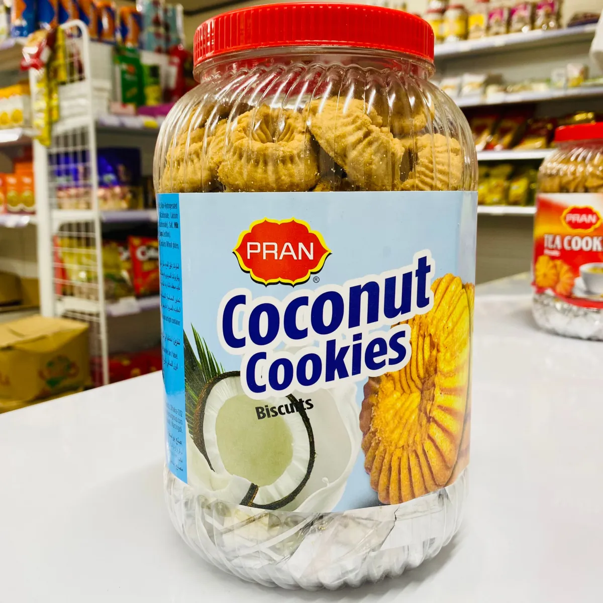 Pran Cookies Coconuts 300 / プランクッキーナナス300 / প্রাণ কুকিজ নারকেল ৩০০গ্রাম